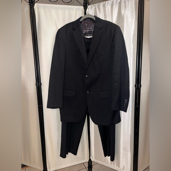 Pronto Uomo Elegant Black Suit - Picture 1 of 8